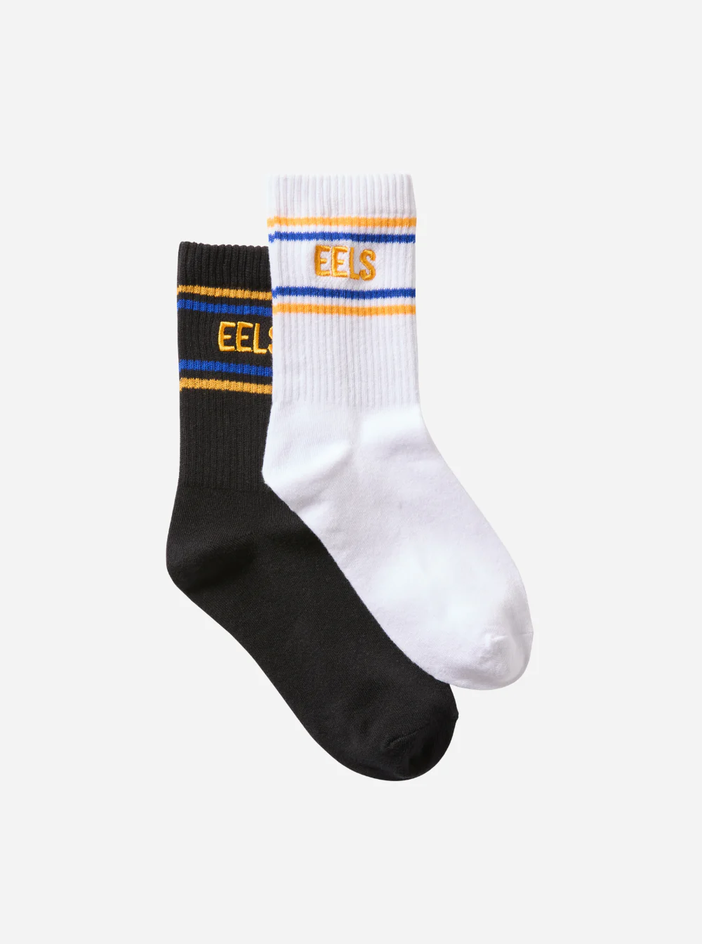 Parramatta Eels 2 Pack Striped Socks