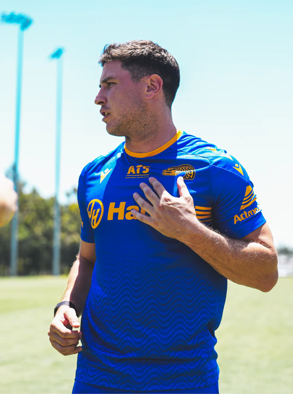 Parramatta Eels 2025 Kids Captain Run Shirt - Image 4