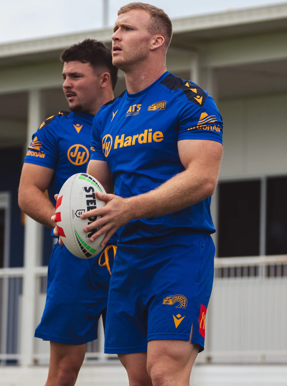 Parramatta Eels 2025 Training Shorts - Blue - Image 4