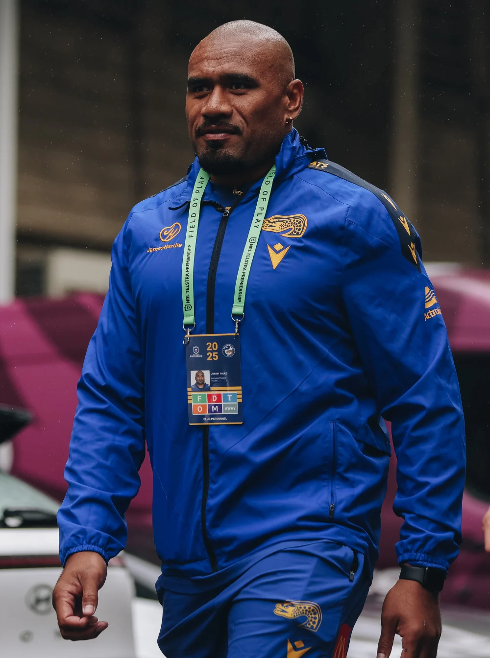 Parramatta Eels 2025 Shower Jacket - Image 3