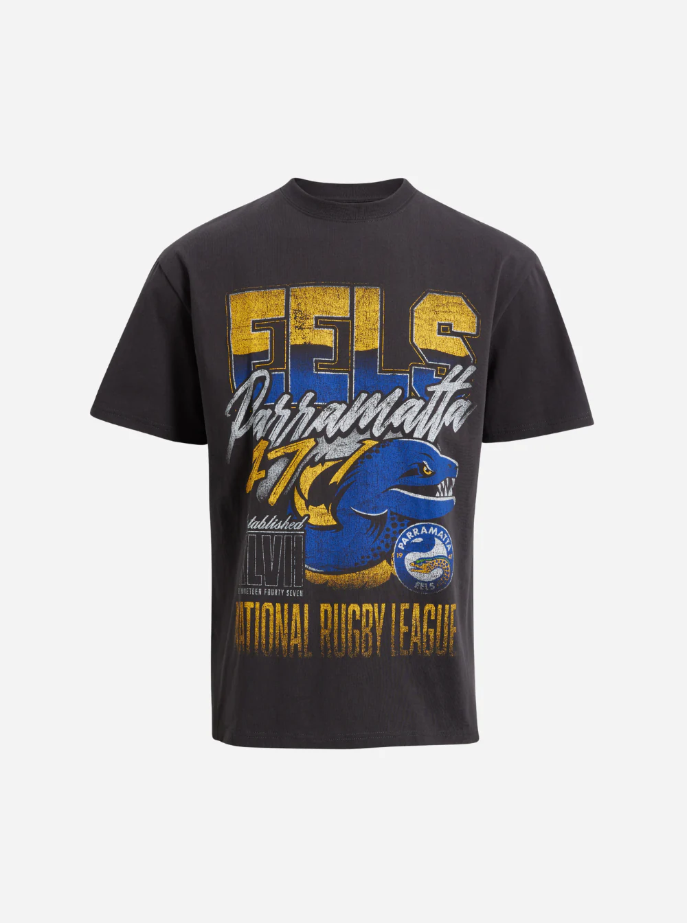 Parramatta Eels Legacy Adult Box Fit T-Shirt