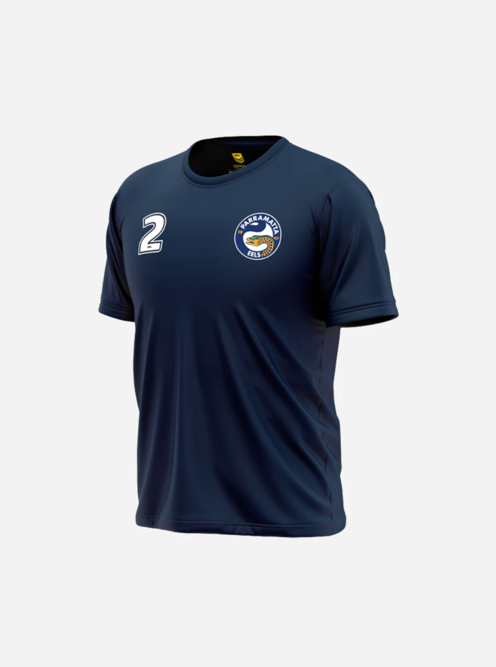 Parramatta Eels Player Tee - Sivo
